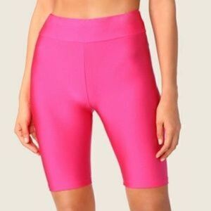 BP Nordstrom Biker Shorts Neon Pink XS